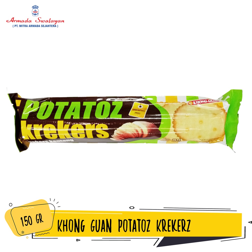 

Khong Guan Potatoz Krekerz 150g