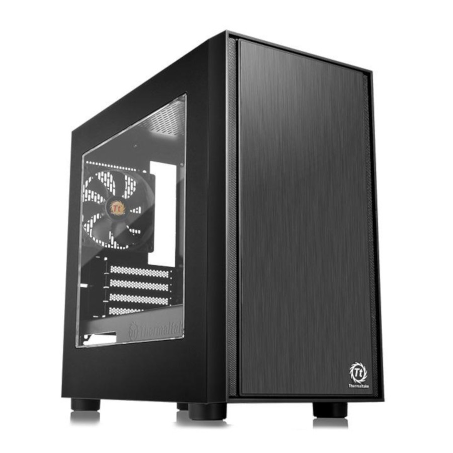Thermaltake Versa H17 Window Black Micro ATX Case Chassis