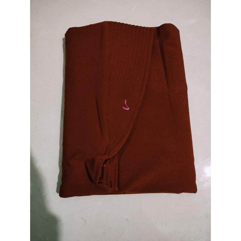 BERGO/JILBAB/HIJAB/KERUDUNG JUMBO XXL/JERSY PREMIUM/HIJAB SYAR'I/BERGO JUMBO/HIJAB JUMBO-Merah Bata