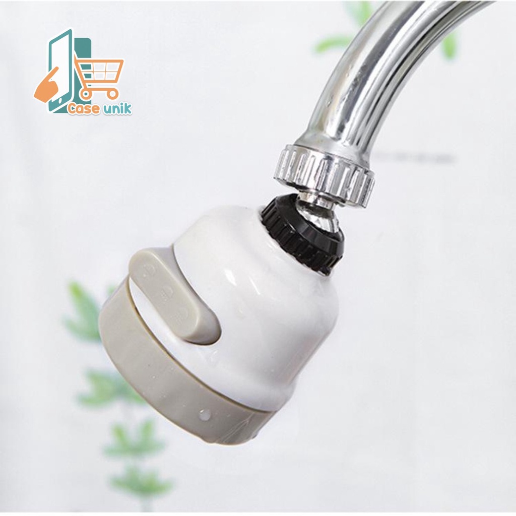 RT35 SAMBUNGAN SARINGAN KERAN KRAN AIR WASTAFEL 3 MODE ON OFF FLEKSIBLE CS3598