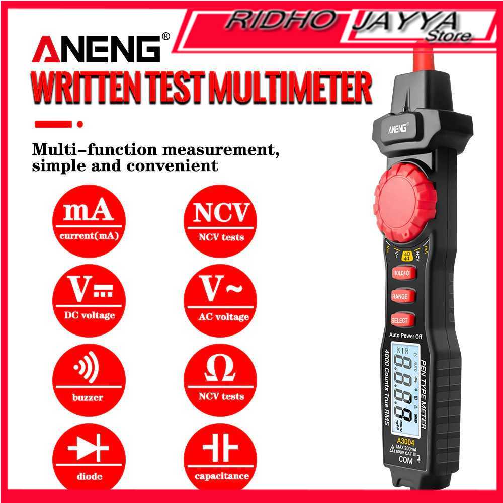 ANENG Digital Multimeter Voltage Tester Pen - A3004