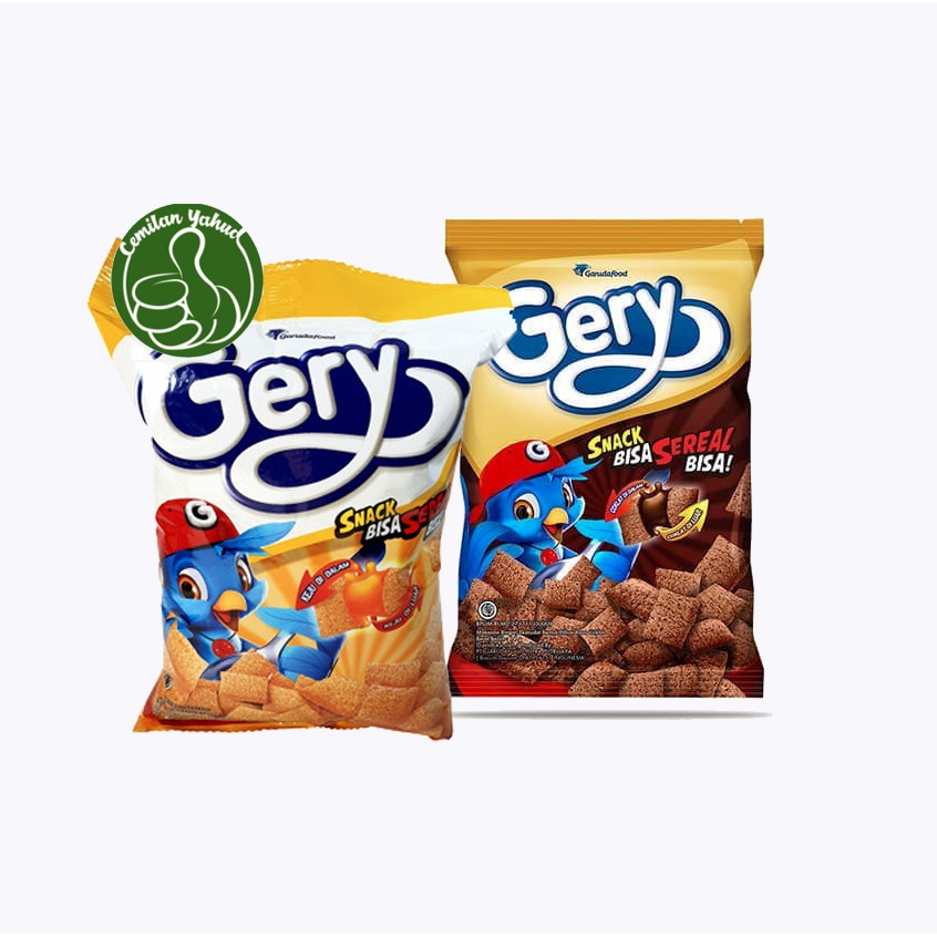 

Gery Snack Sereal Bantal 27gr - Keju / Coklat