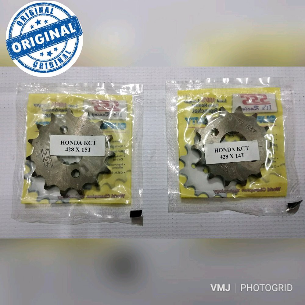 gear depan SSS Megapro Megapro New Megapro monoshock Tiger Tiger Revo GL Max GL Pro Verza 150 428 1