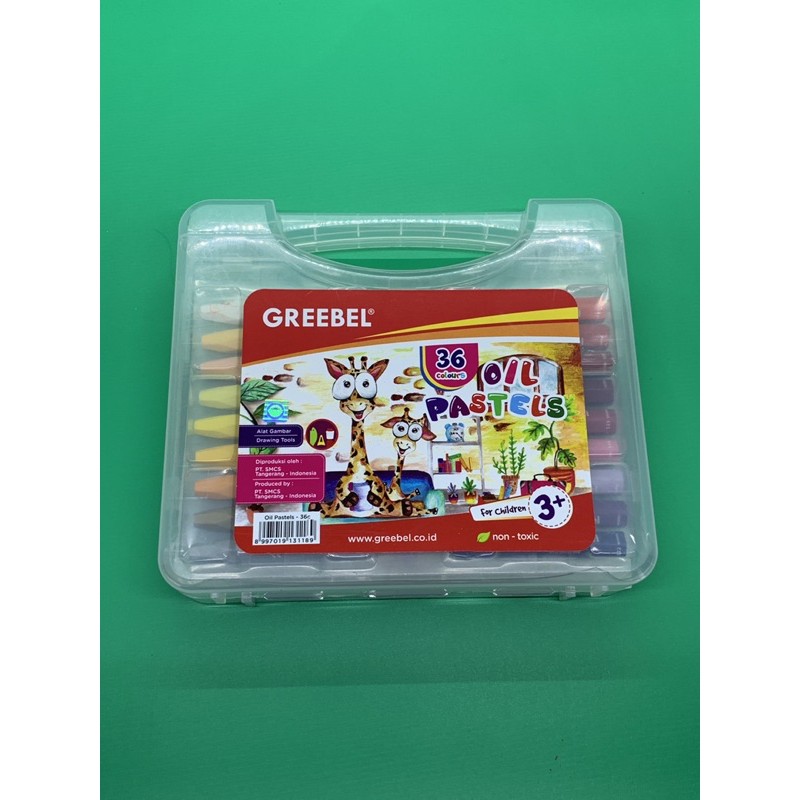 

GRREBEL Crayon / Krayon Oil Pastel 36 warna