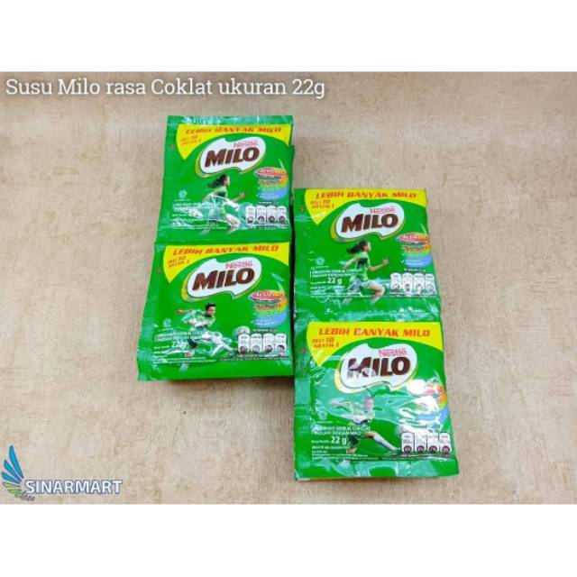 

MILO 22G RENTENG / RENCENG / SACHET