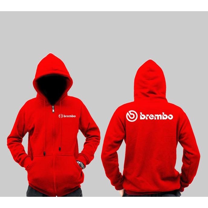 Jaket Hoodie Sweater Brembo Sweatshirt Zipper