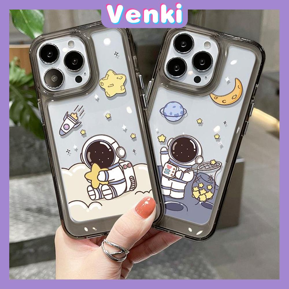 iPhone Case HD Acrylic High Quality Hard Case Metal Button Protection Camera Shockproof Astronaut Cute Compatible For iPhone 14 Pro Max 13 Pro Max 12 Pro Max 11 Pro Max xr xs max