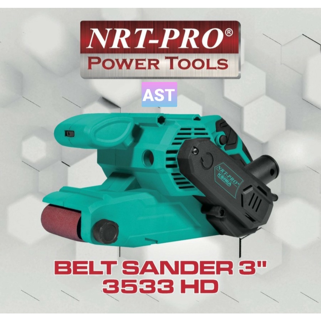 BELT SANDER 3" + VARIABLE SPEED 3533 HD / NRT-PRO