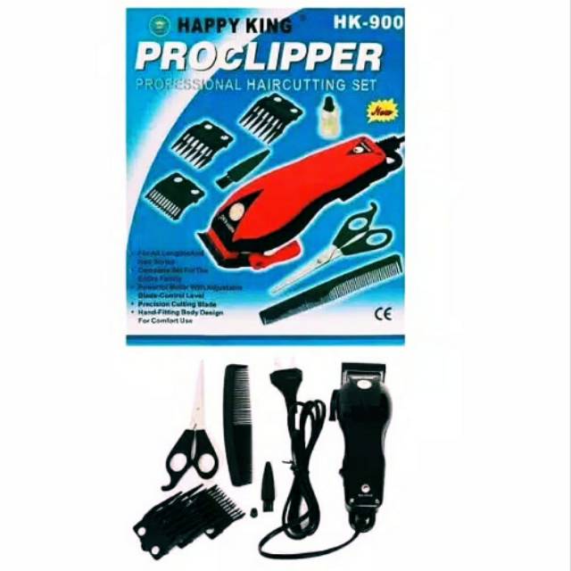 Alat Cukur Rambut berkualitas HAPPY KING PROCLIPPER || Hair clipper happy king murah berkualitas