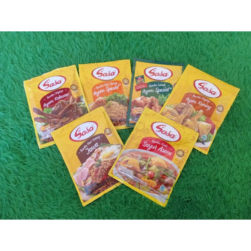 

SASA Bumbu Instant Variant Lengkap isi 33gr (1 sachets)