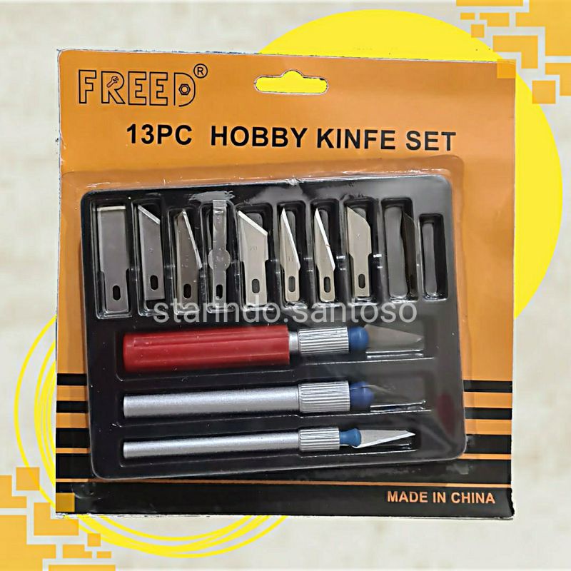 PISAU UKIR SET alat dekorasi craft buah patung clay