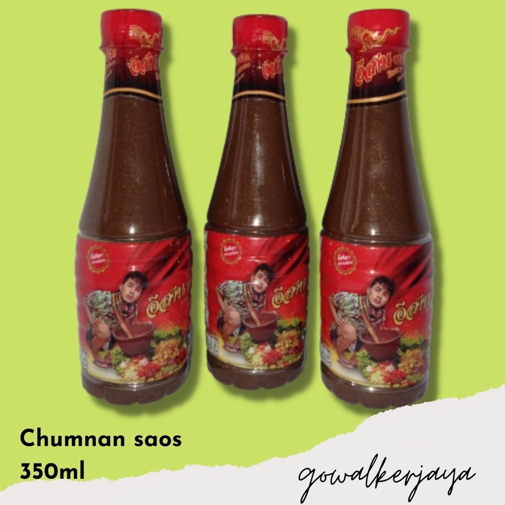 

✅BARANG ASLI IMPORT LANGSUNG DARI ESAN PHASUAB [gowalkerjaya] Saus Chumnan 350ml HALAL | ahan Kuah Rujak Thai Chumnan Sauce 200ml (Racikan Kuah Rujak campuran chumnan sauce) | Chumnan sauce / Thailand Sauce / Thai Sauce / Saus Thailand