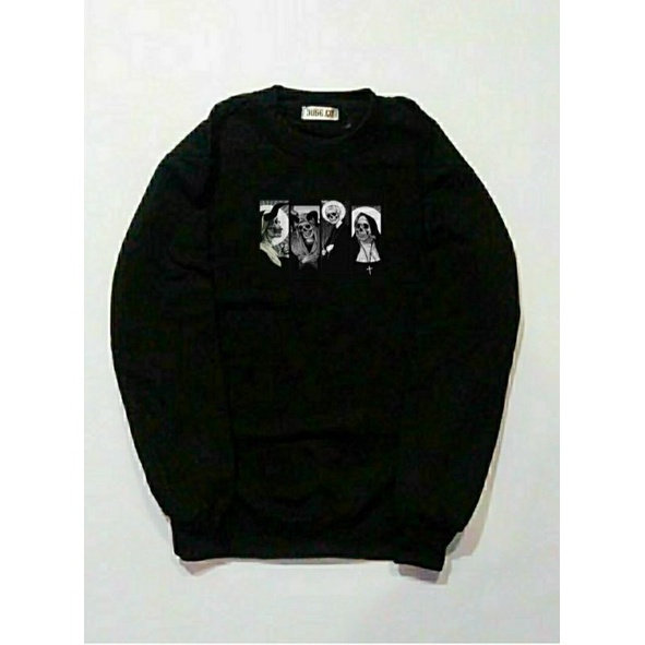 jaket sweater pria wanita terbaru jaket sweater crewnek original yuse-Kill my h.army