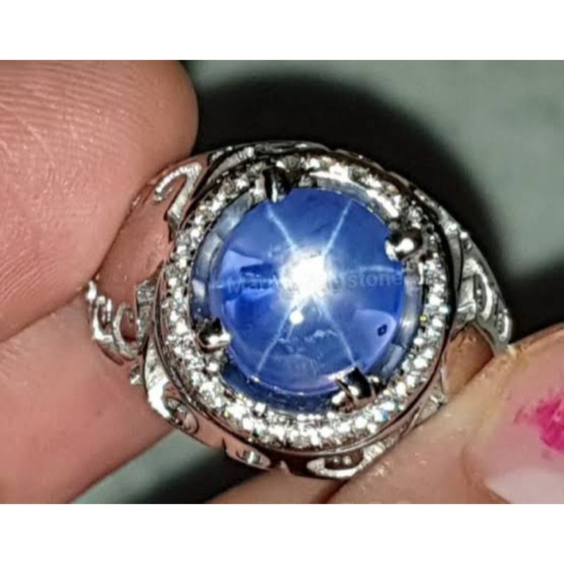 batu king blue safir full ster