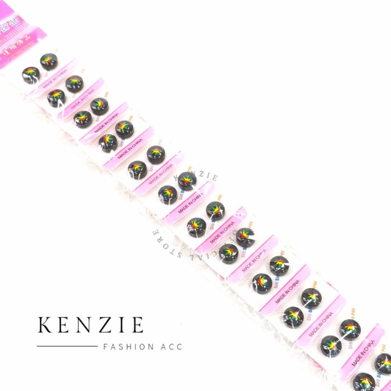 Anting magnet isi 12pcs pasang motif timbul grosir