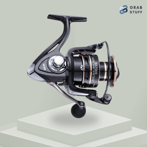Reel Pancing Kuat Bahan Berkualitas Original / Series Metal Reel Fishing Reel 5.2:1 Gear Ratio / Gulungan Senar Joran / Rell Pancing Murah Reell Pancing Ikan / Perlengkapan Memancing / Reel Pancing Power Handle Alat Pancing Laut