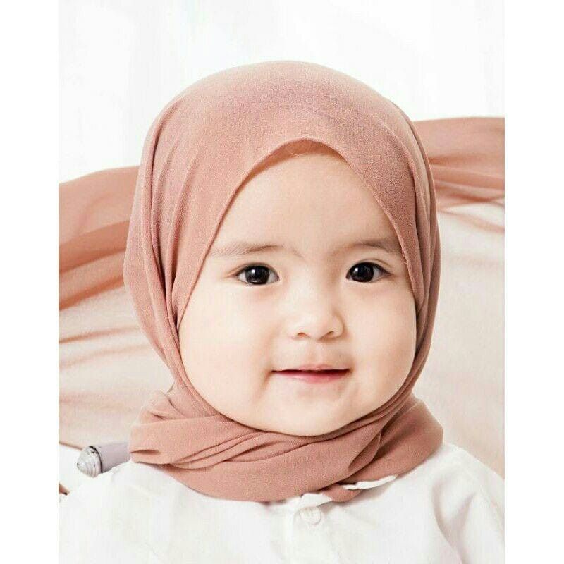 Pashmina Anak Karet usia 2-10 th 150×50cm / Pastan / Pasthan /Pashmina instan