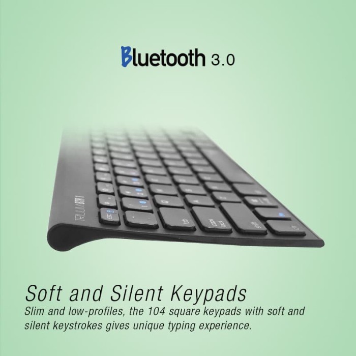 Alcatroz Keyboard Wireless Trilium BTR 1