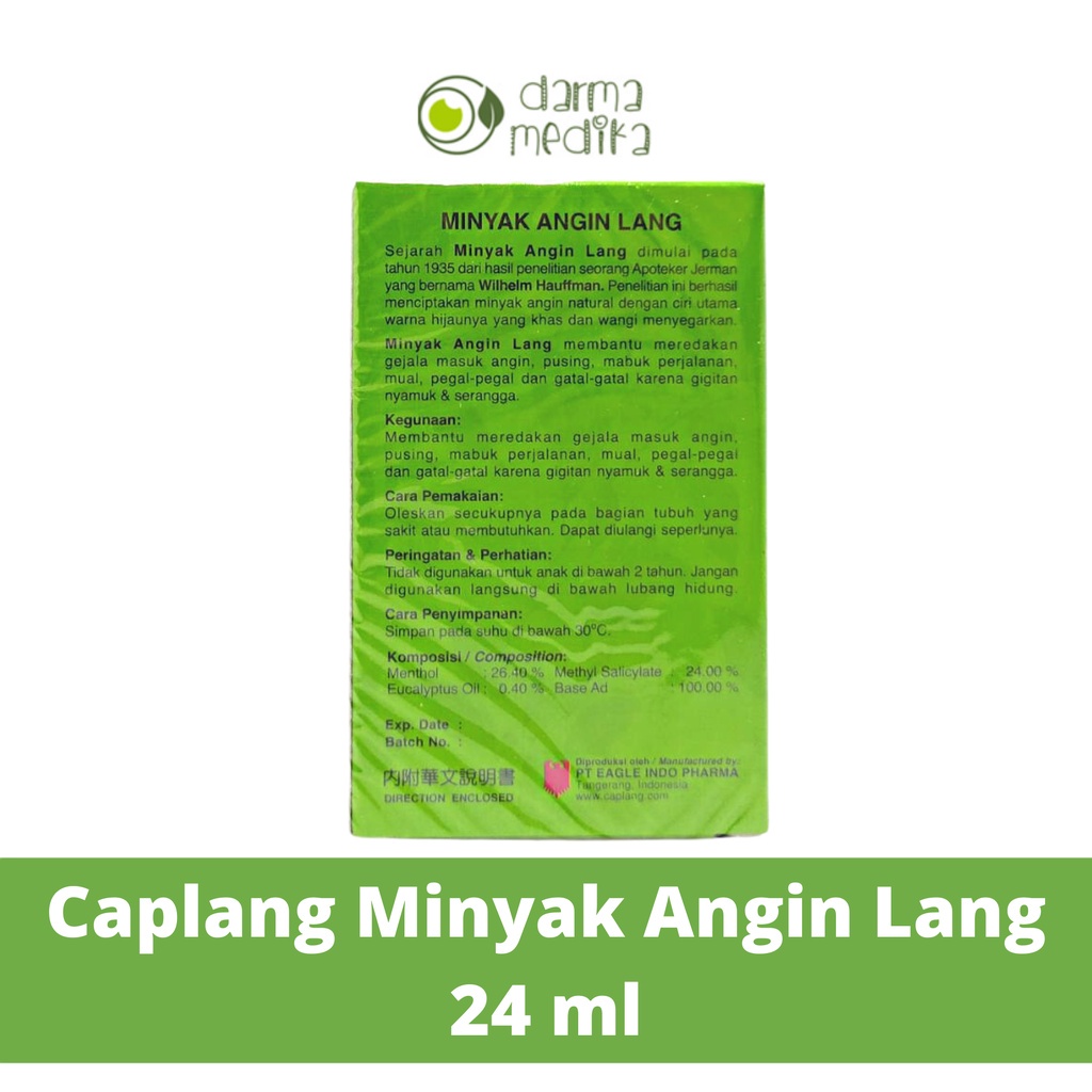 Minyak Angin Lang Cap Lang 24 ml 24ml