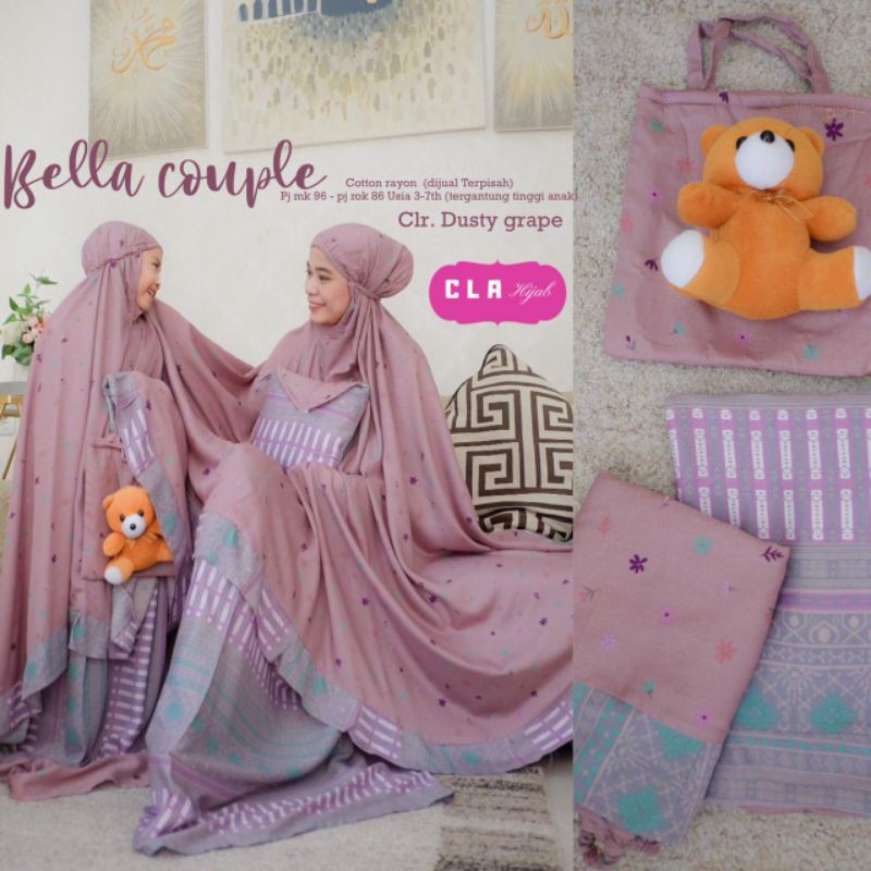 BELLA COUPLE MUKENA BY CLA HIJAB