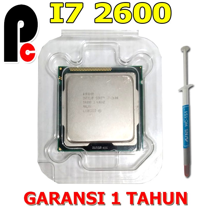 Processor Intel Core i7 2600 3.40 GHz Socket 1155