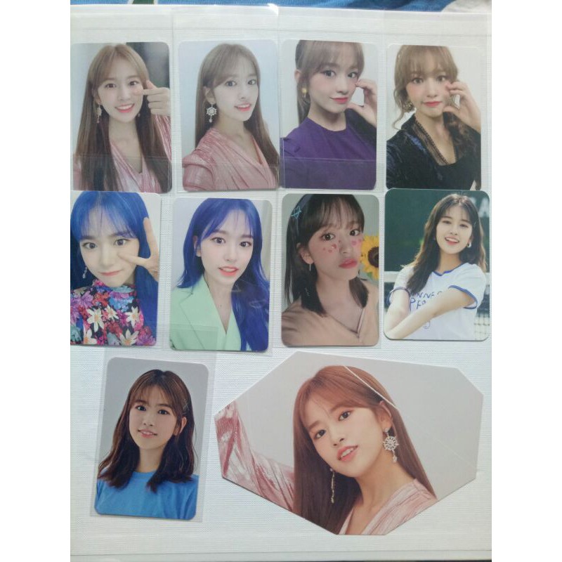 AHN YUJIN IZONE PHOTOCARD