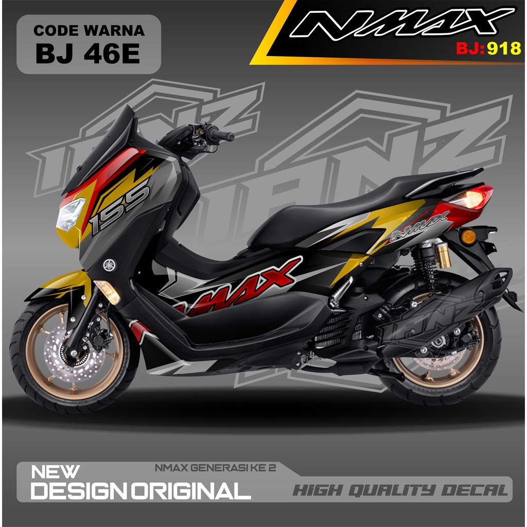 DECAL NEW NMAX FULL MOTOR / DECAL FULL BODY NMAX / DECAL STIKER FULL BODY NMAX / sticker nmax / decal nmax / stiker motor nmax / decal new nmax /STIKER DECAL NMAX TERBARU