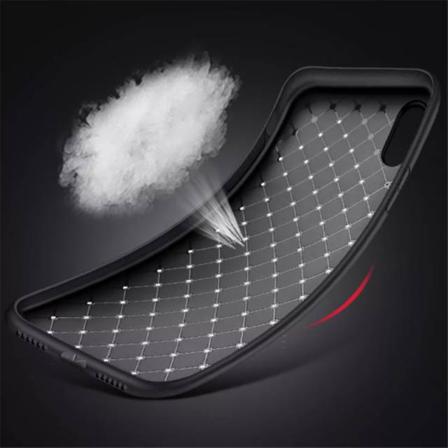 Case Woven Pattern Vivo Y50.Y30 Y30i-Softcase Leather Slim Fit Anti Heat Ketupat Silicon Premium