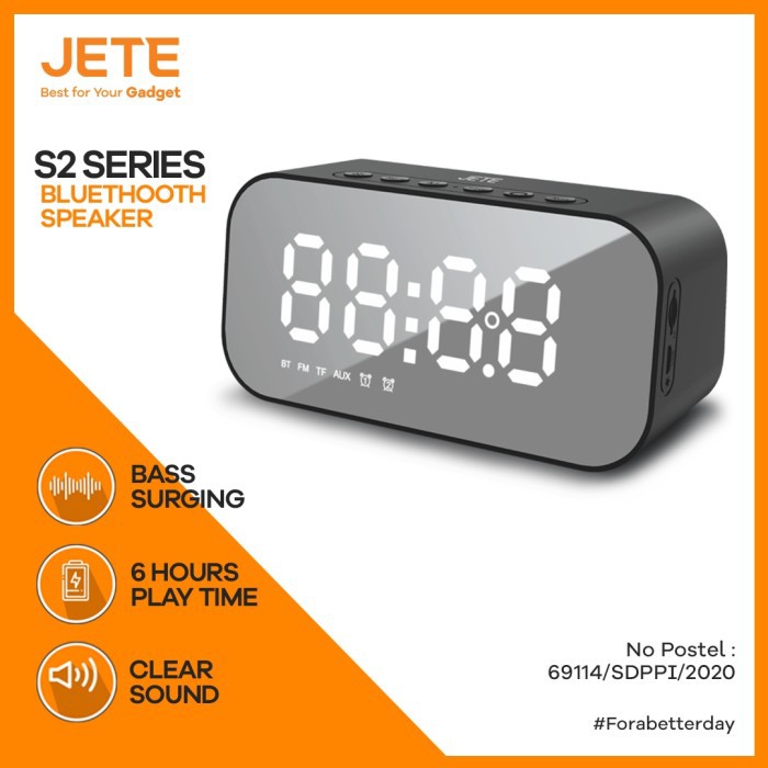 SPEAKER JETE S2 BLUETOOTH V5.0 STEREO SOUND