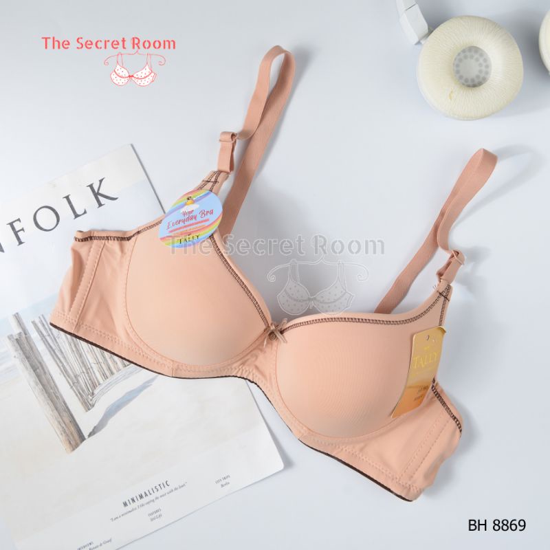 TALLY BRA BH 8869 | CUP B | BUSA SEDANG | ADA KAWAT | SIZE 34 - 38