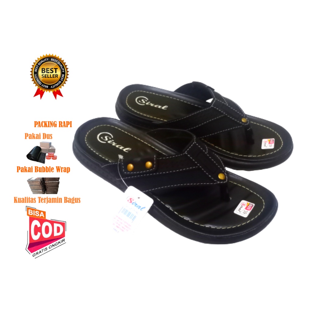 Sandal Jepit Pria Siral | Selop Pria Terbaru Terlaris