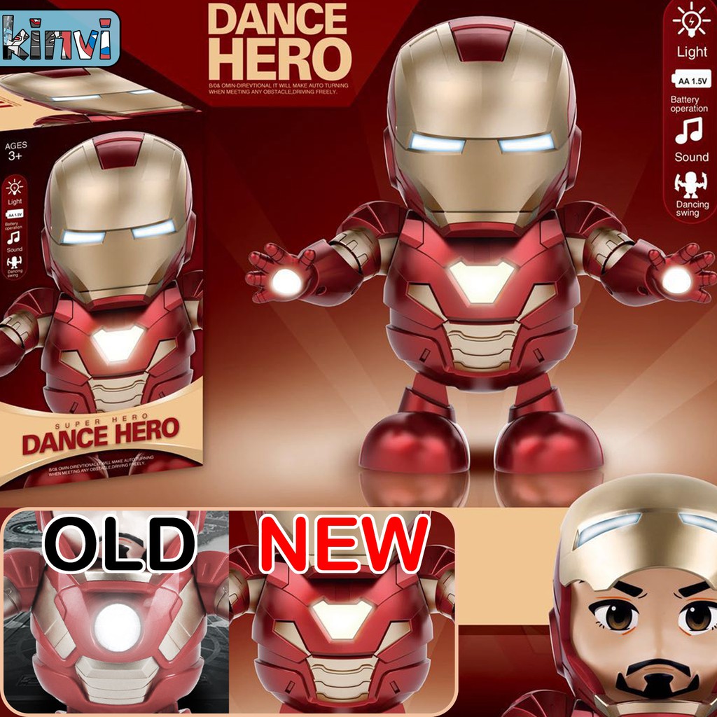 iron man dance hero toy