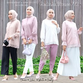 louve hijab:radinka blouse 792/grosir murah/best seller/hengout/lebaran/