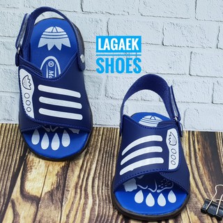 Sepatu Sendal Anak  Cowok  Karet Usia 1 2  Tahun  Navy 