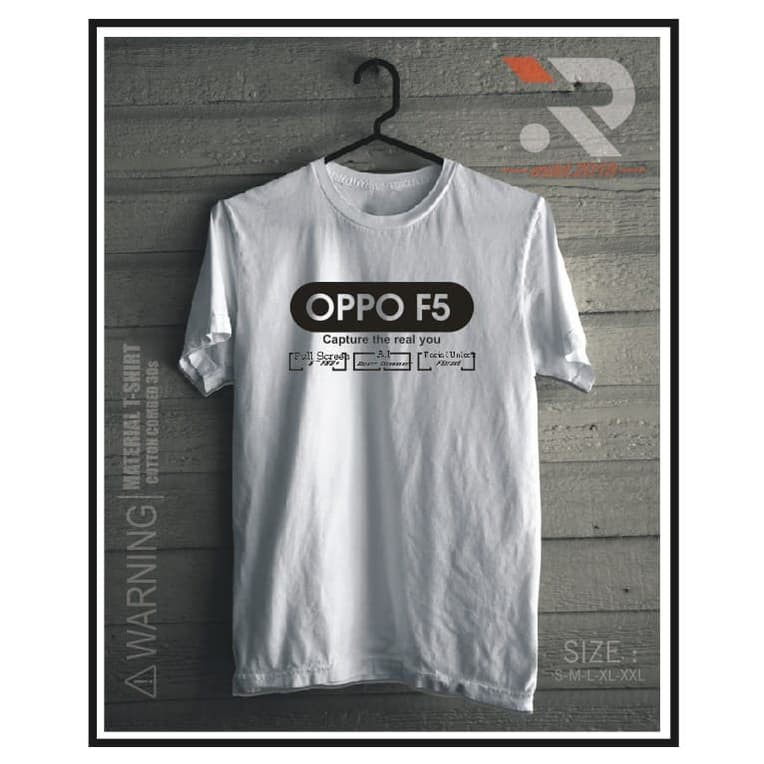 Kaos Gadget Oppo F5 Smartphone Simple DISTRO -aq