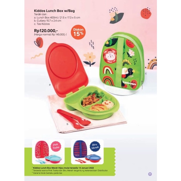 Kids Lunch Box set Tas