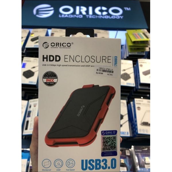 Orico 2769U3 HDD SSD Enclosure 2.5 inch USB 3.0 case Casing External