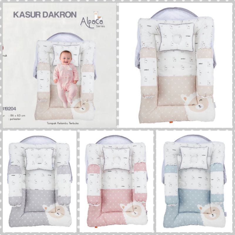 Omiland Kasur Dakron + Kelambu all varian