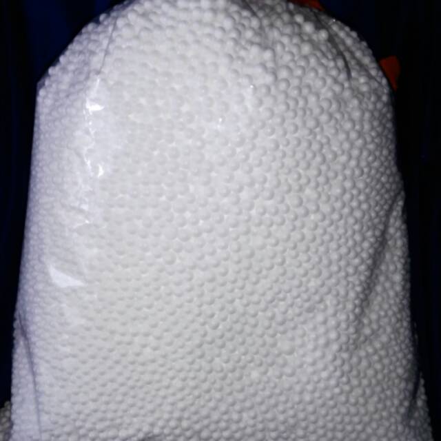 Butiran Styrofoam, Styrofoam Butiran 1Kg / Isi Bean Bag Butiran Styrofoam 1Kg