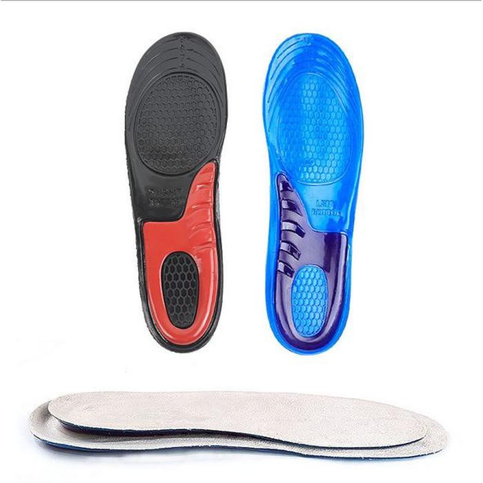 Alas Kaki Insole Transparan silikon shock absorber olahraga