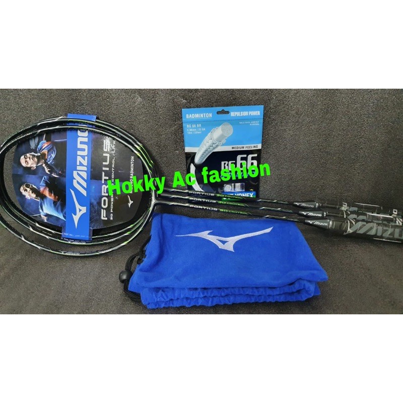 RAKET BADMINTON MIZUNO FORTIUS 30 POWER - FORTIUS 30 CONTROL FREE SENAR YONEX ORIGINAL