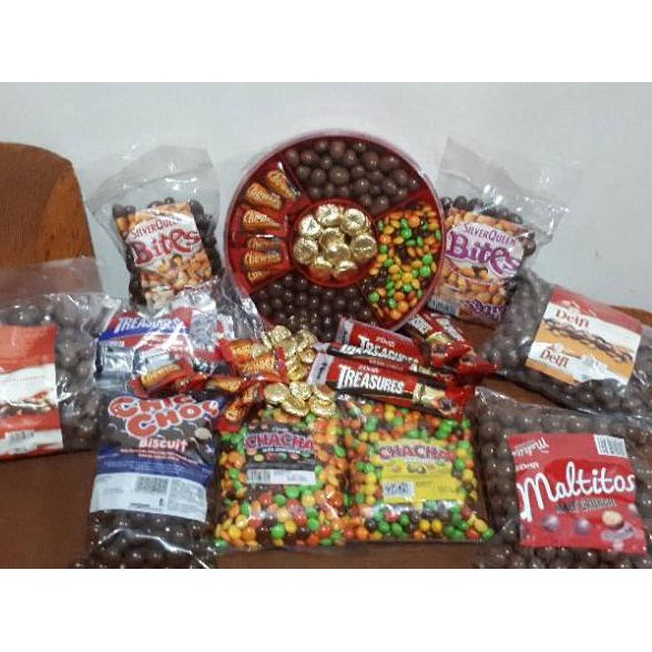 

3.3 COD 500 Coklat delfi kiloan murah 500 gram / chacha kiloan 500gram, treasure, chic choc, malt