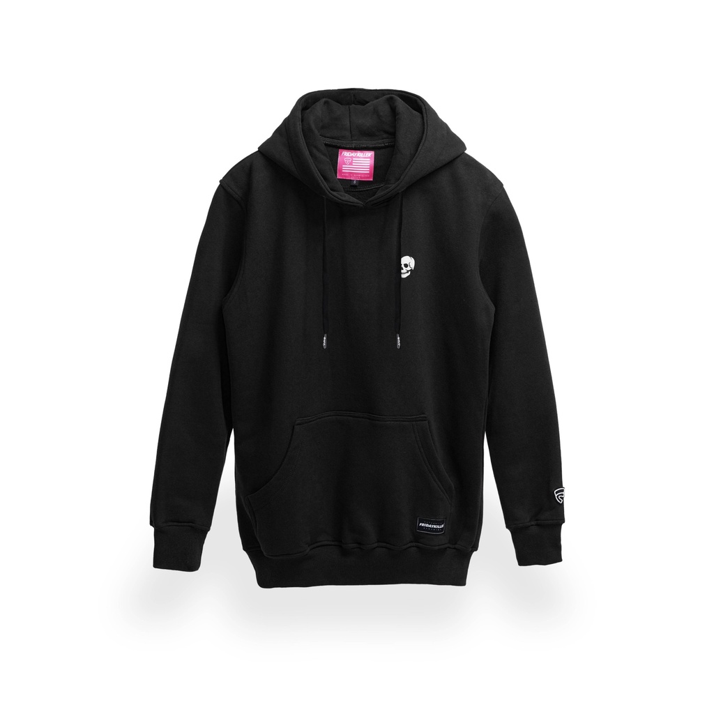 JAKET HOODIE FRIDAY KILLER ORIGINAL | SKULLO BLACK HOODIE