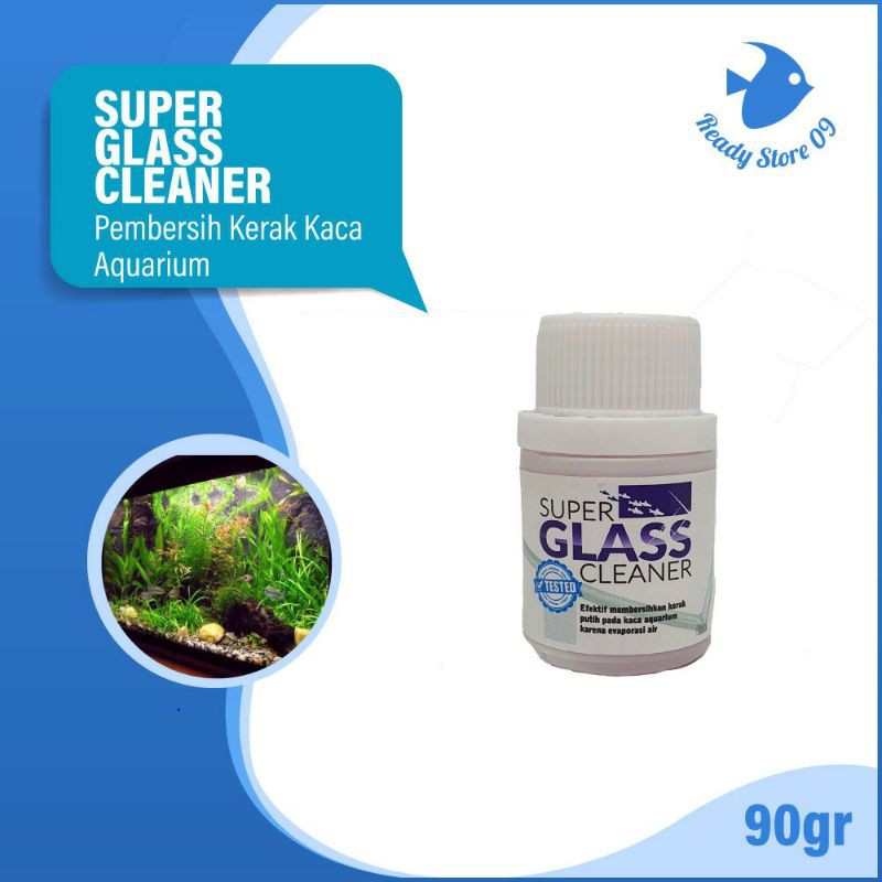 Pembersih Kerak Kaca Aquarium Super Glass Cleaner 50ml