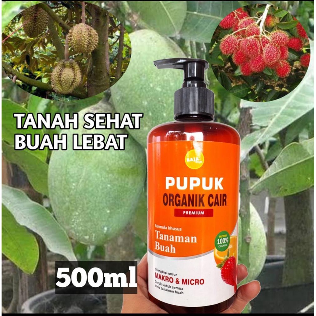 Pupuk Organik Cair Tanaman Buah dan Bunga 500mL  Kompos