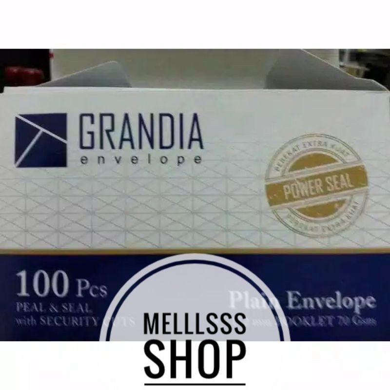 (STOK READY) AMPLOP PUTIH GRANDIA/CLASSE