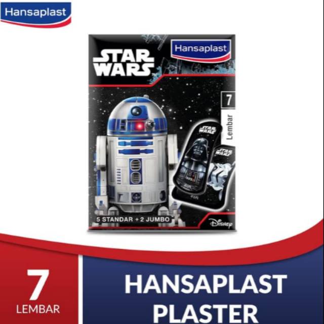 Hansaplast Plester Anak Starwars isi 7 Lembar