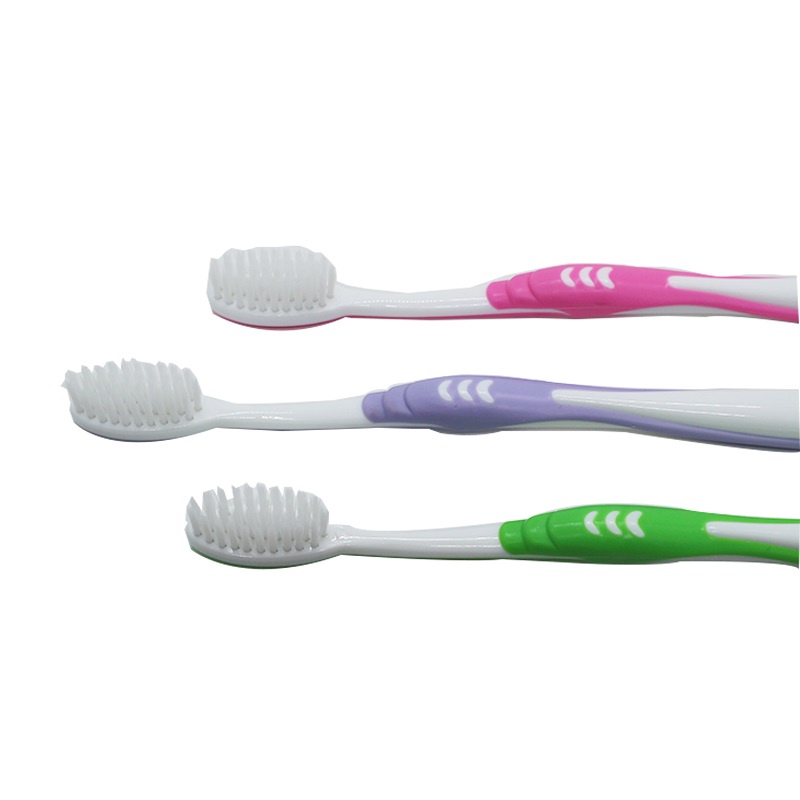 Sikat Gigi Dewasa 1 SET 10 PCS Tavel Toothbrush Double Care Sensitive Makassar