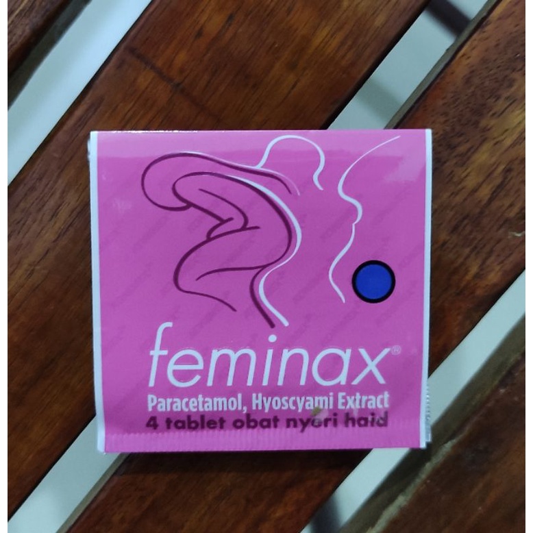 Feminax 4 Tablet / Penghilang rasa sakit saat Haid / Datang Bulan