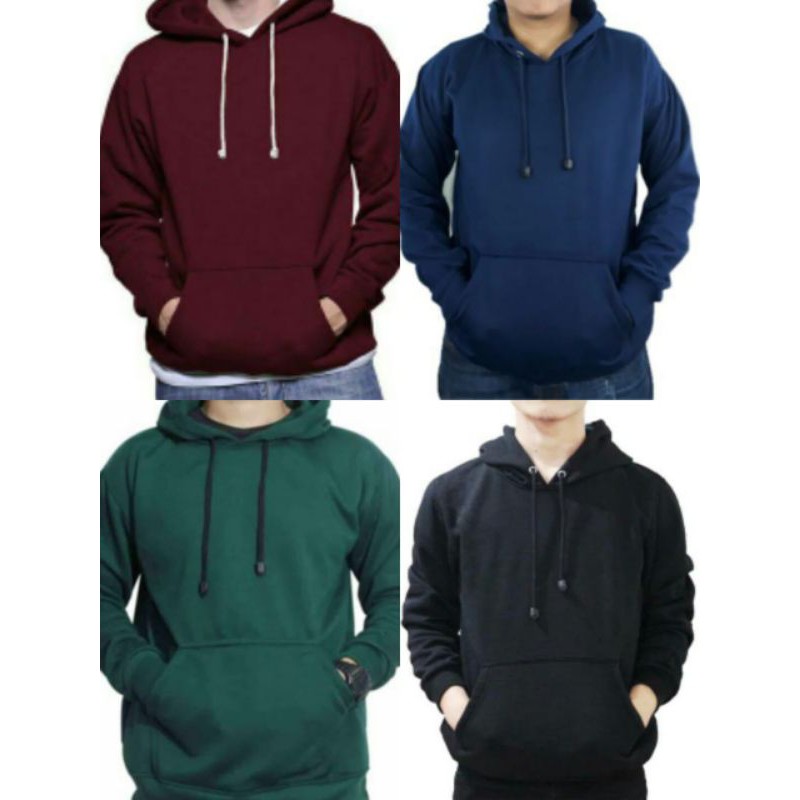 Hoodie Polos Pria dan Wanita